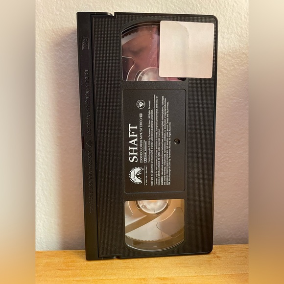 🚨 Vintage SHAFT Y2K Samuel Jackson Vanessa Williams 2000 Paramount VHS 🚨 - Picture 4 of 5